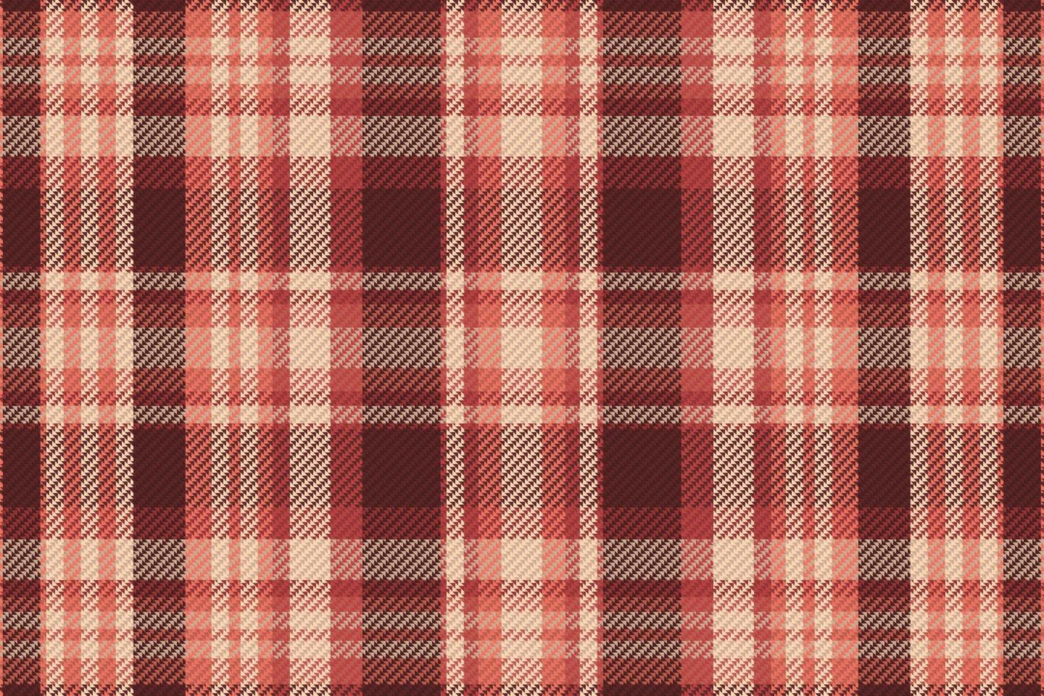 Tartan oder kariertes Halloween-Farbmuster. vektor