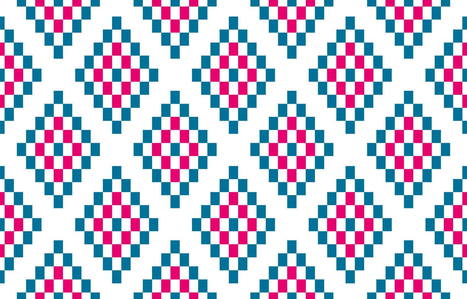ethnisches geometrisches nahtloses Muster im Stammes-. Stoff im ethnischen aztekischen Stil. vektor