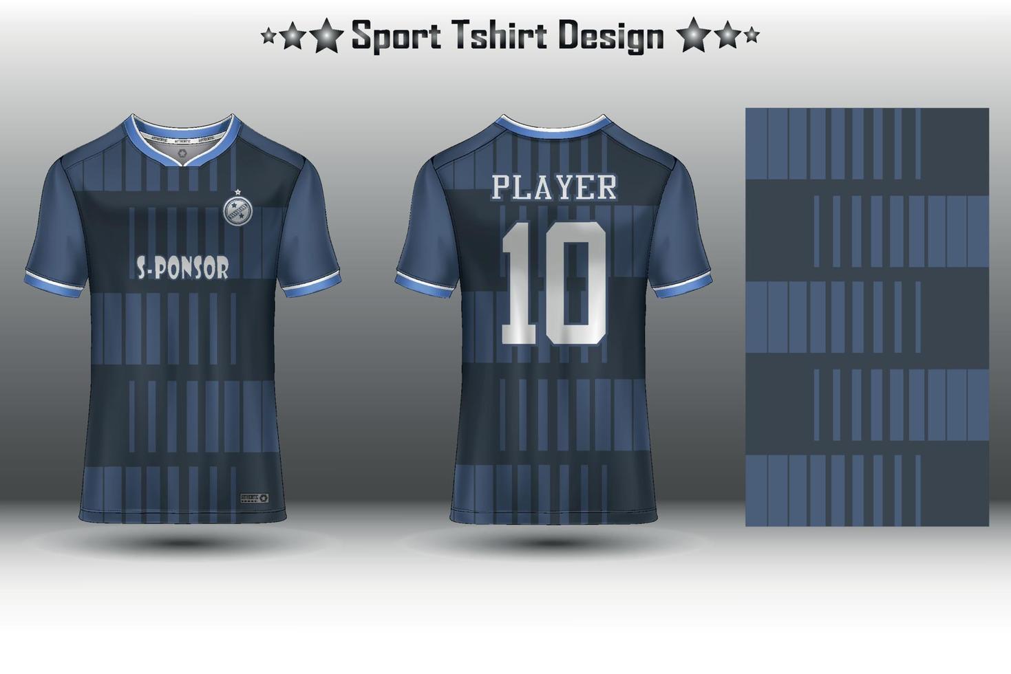 fotboll jersey attrapp fotboll jersey design sublimering sport t skjorta design samling för tävlings, cykling, spel, cross vektor