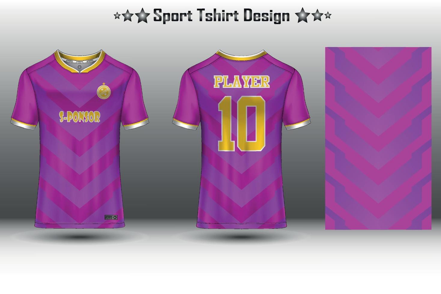 fotboll jersey mockup, fotboll jersey mockup, cykling jersey attrapp och sport jersey attrapp med abstrakt geometrisk mönster fri vektor