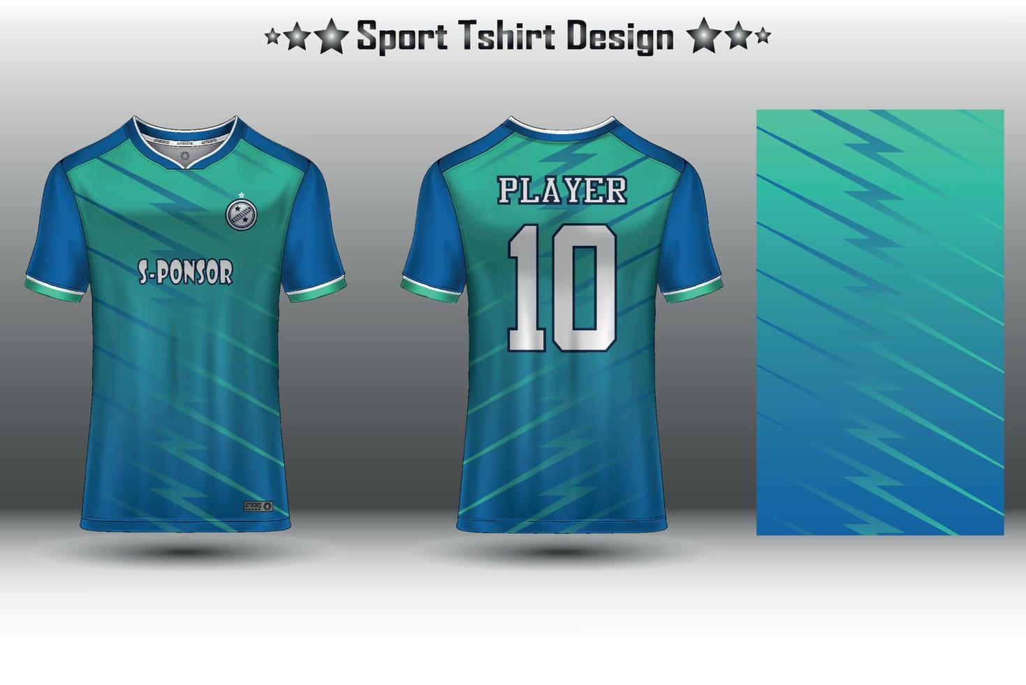 fotboll jersey attrapp fotboll jersey design sublimering sport t skjorta design samling för tävlings, cykling, spel, cross vektor