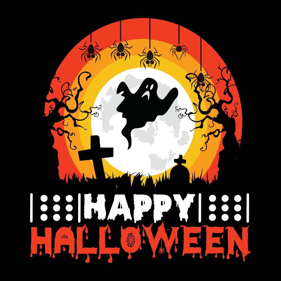 halloween t-shirt design vektor