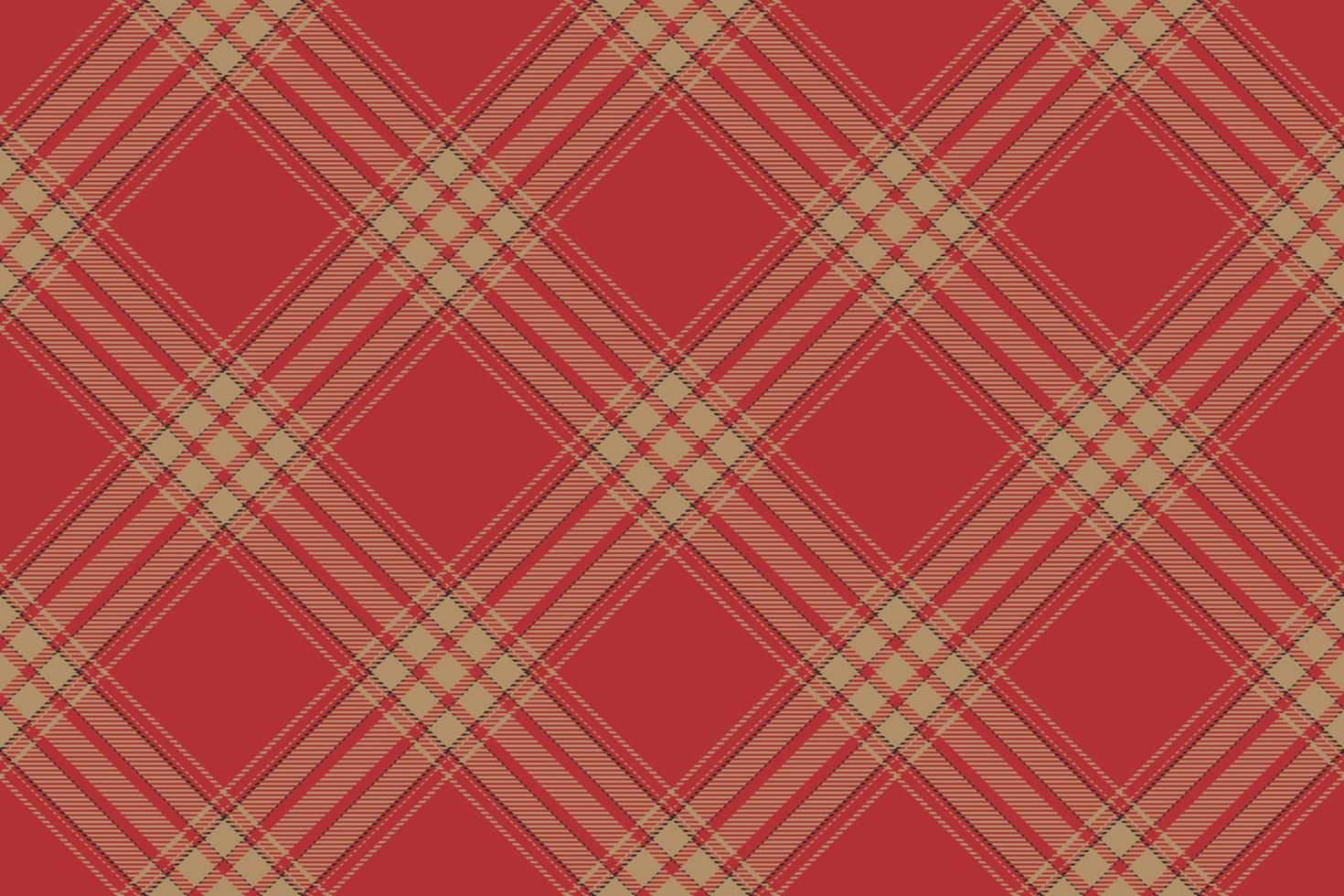 Tartan karierter Hintergrund, nahtloses Muster mit diagonalen Karos. vektorgewebestruktur für textildruck, geschenkpapier, geschenkkarte, tapete. vektor