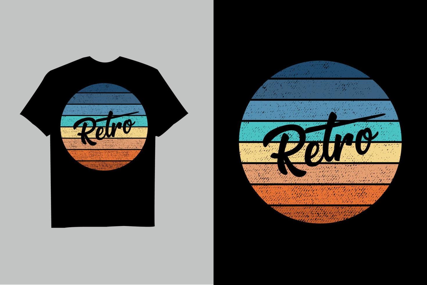 retro vintage tshirt design vektor