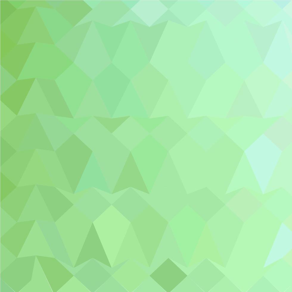 Absinthgrüner abstrakter niedriger Polygonhintergrund vektor