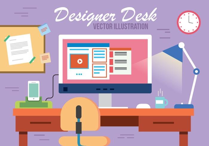 Gratis Designers Room Vector