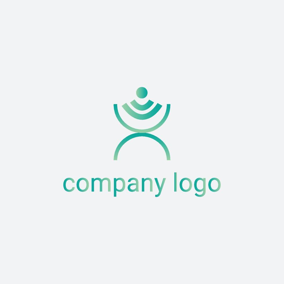 kreativ logotyp abstrakt företag och platt vektor logotyp design mall element.
