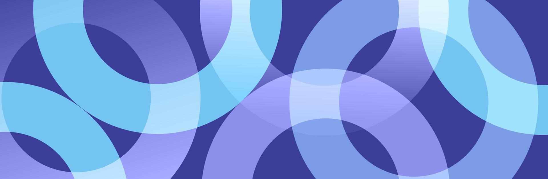 abstrakter lila und blauer Kreis formt Hintergrunddesign vektor