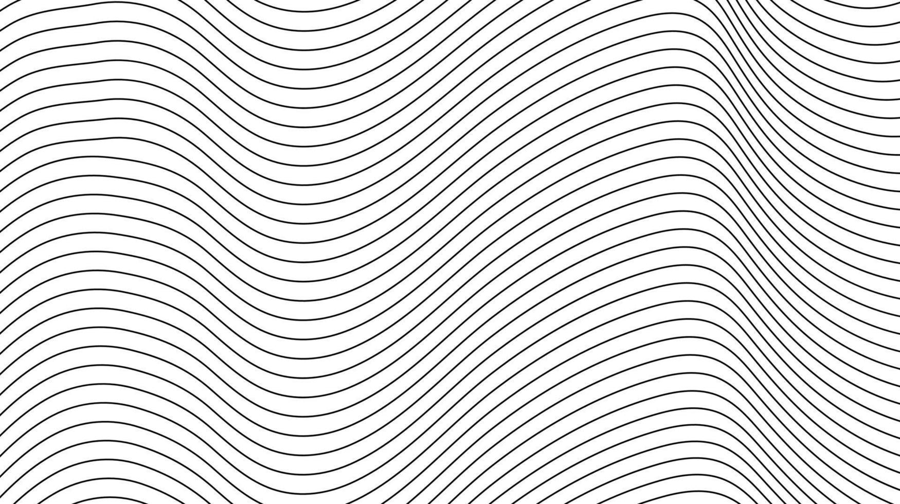 Linien bewegen abstrakten Streifendesignhintergrund wellenartig vektor