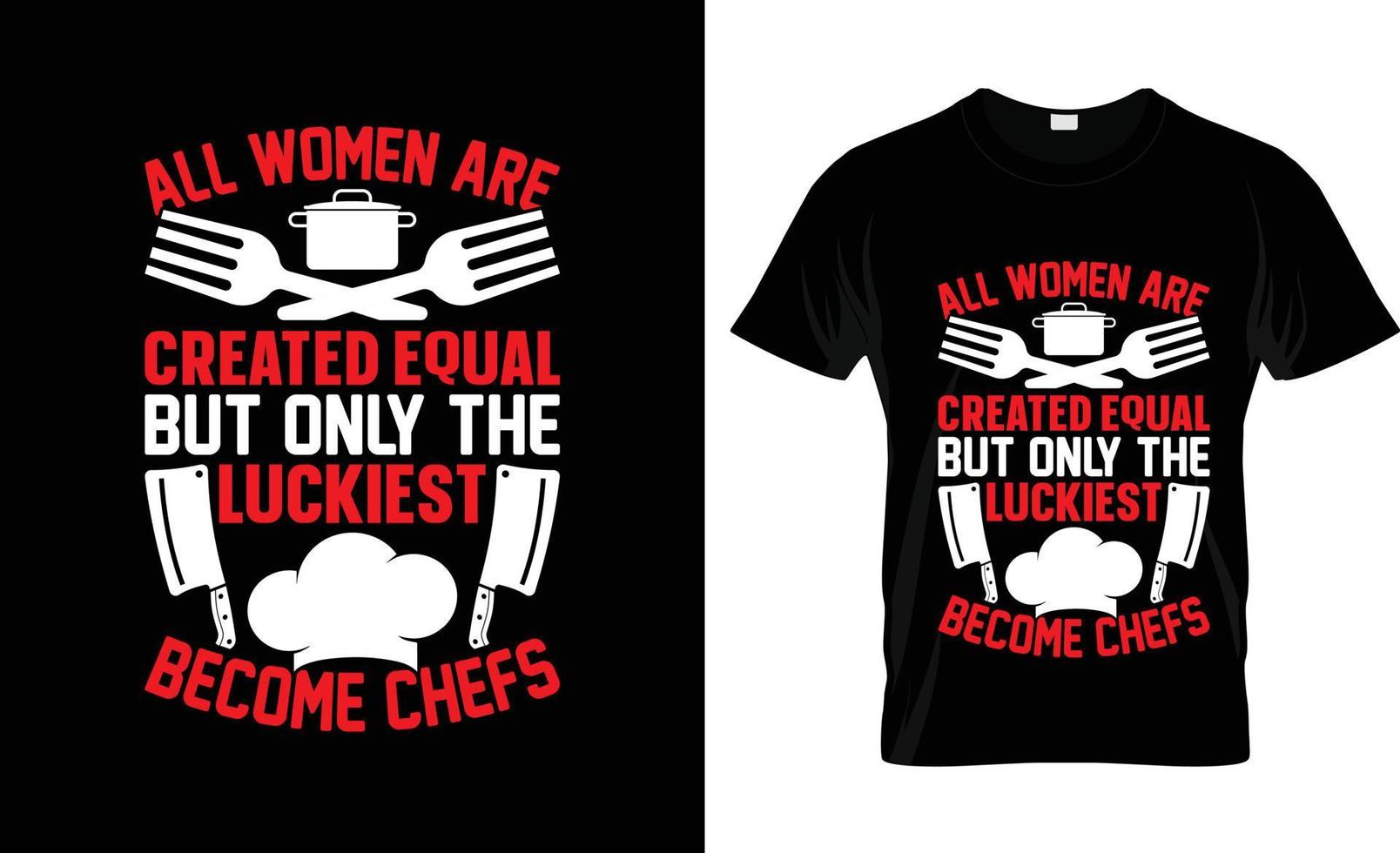 Chef-T-Shirt-Design, Chef-T-Shirt-Slogan und Bekleidungsdesign, Chef-Typografie, Chef-Vektor, Chef-Illustration vektor