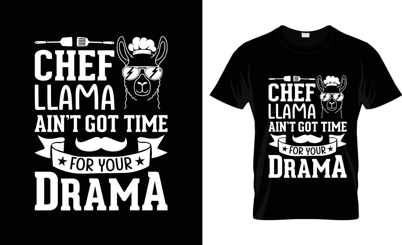 Chef-T-Shirt-Design, Chef-T-Shirt-Slogan und Bekleidungsdesign, Chef-Typografie, Chef-Vektor, Chef-Illustration vektor