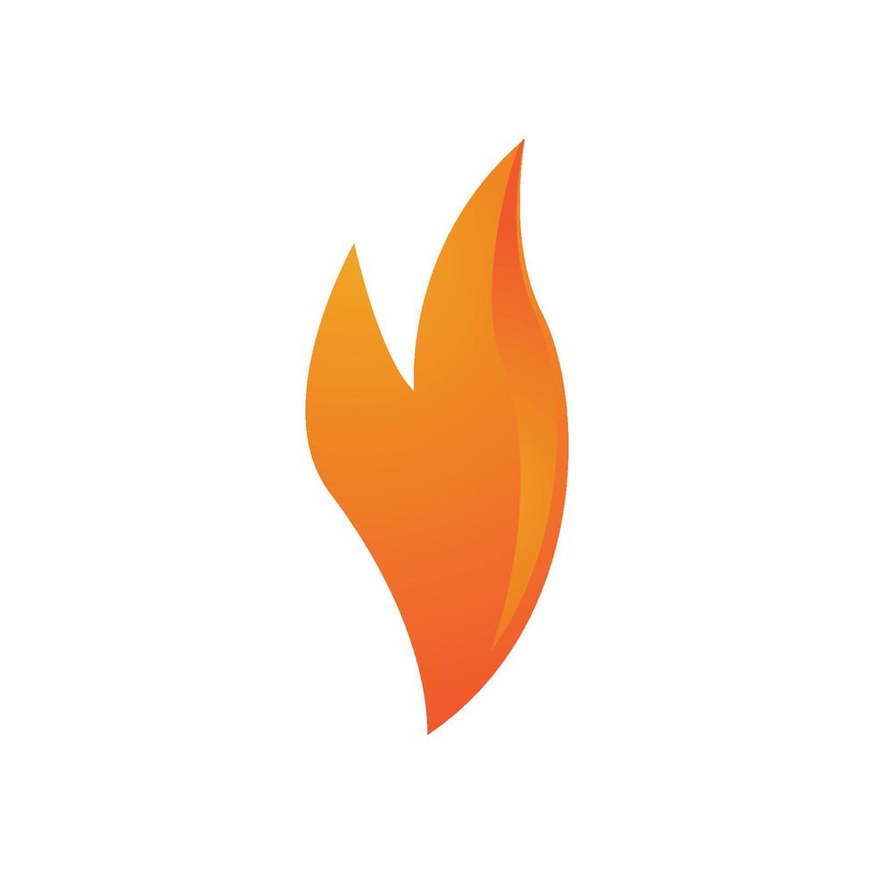 Feuerflamme-Logo-Vektor, Öl-, Gas- und Energie-Logo-Konzept vektor