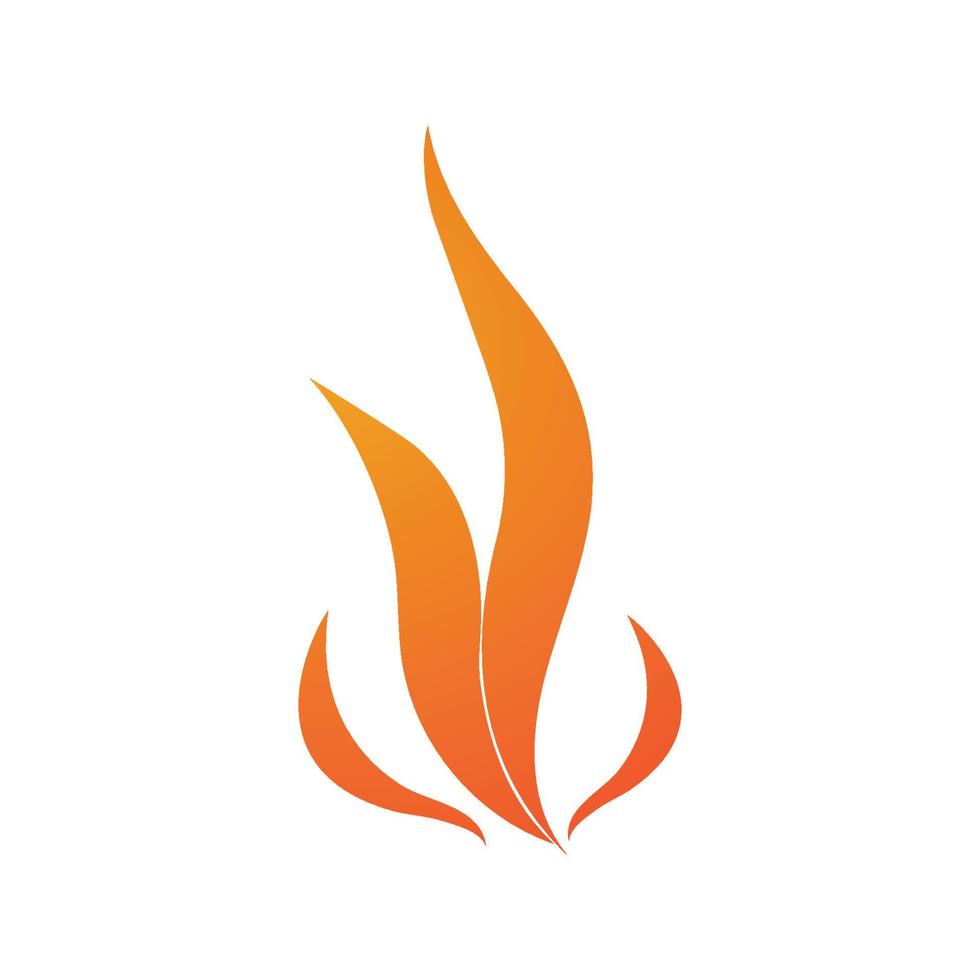brand flamma logotyp vektor, olja, gas och energi logotyp begrepp vektor