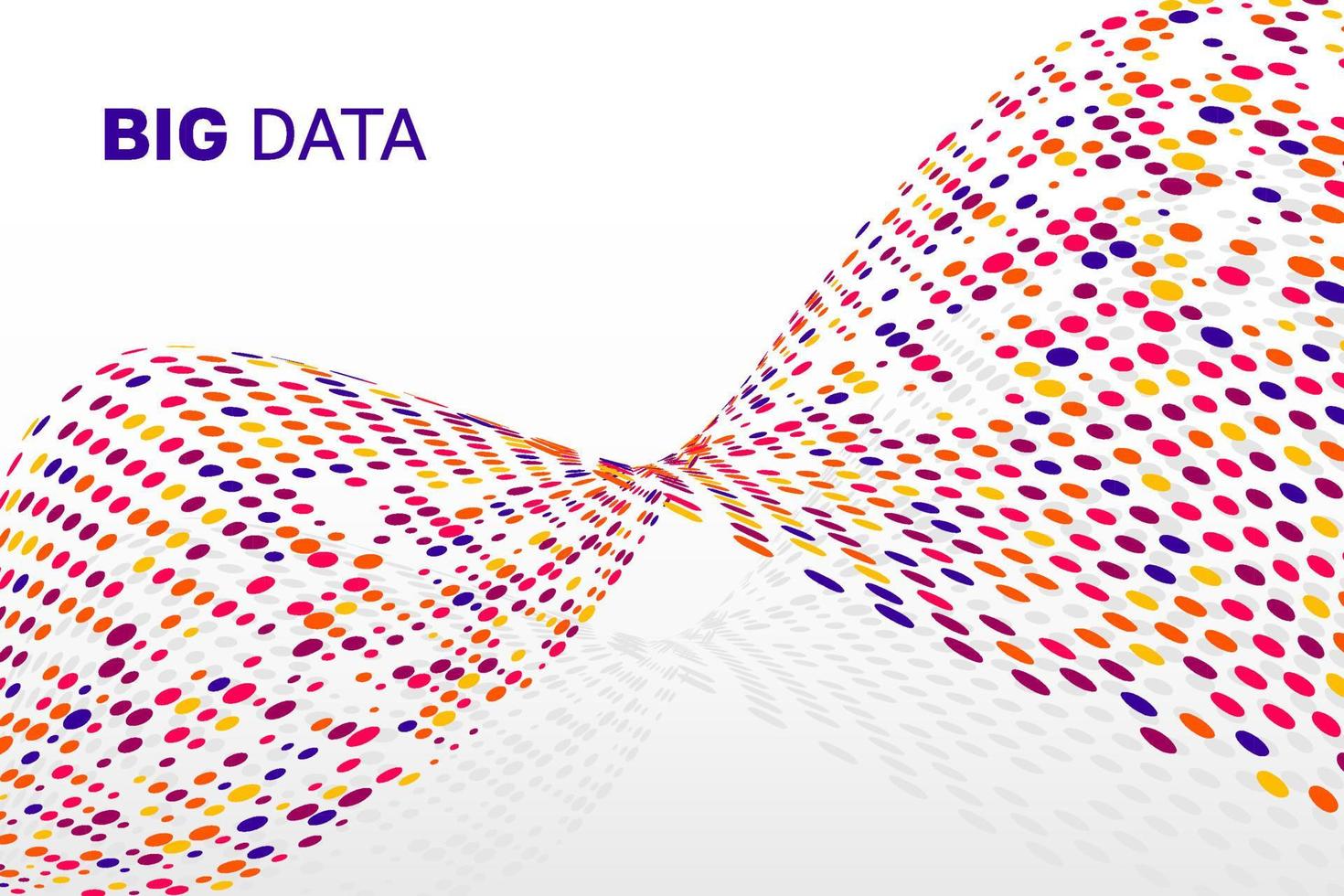 information belopp sammanflätade . analys av företag diagram på digital dator Utrustning vektor