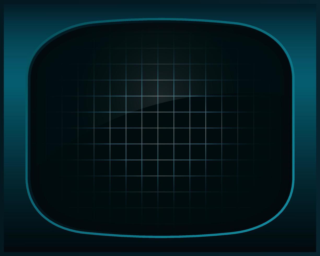 svart maska skärm på retro spår maskin mall. årgång dator underhållning med pixel konst vektor