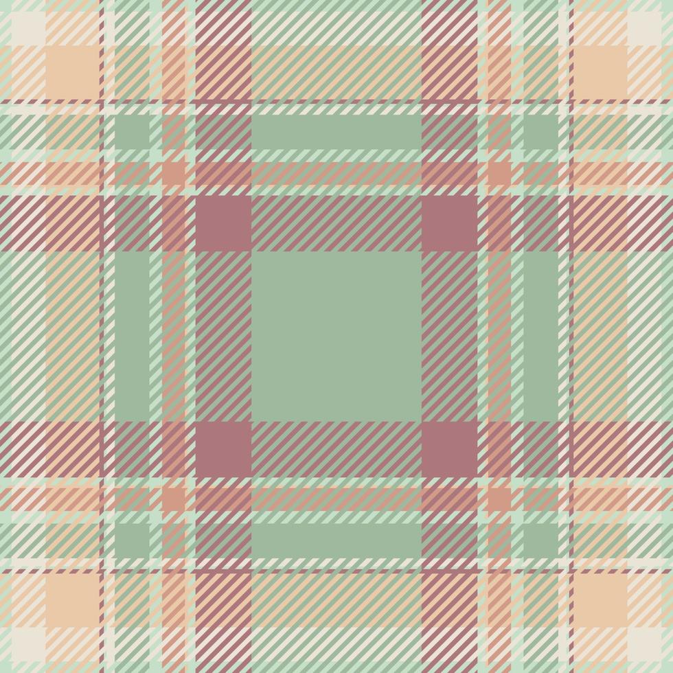 tartan schottland nahtloser karierter mustervektor. Retro-Hintergrundstoff. Vintage Check Farbe quadratische geometrische Textur. vektor