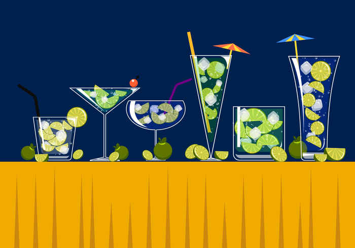 Gratis Caipirinha Vector