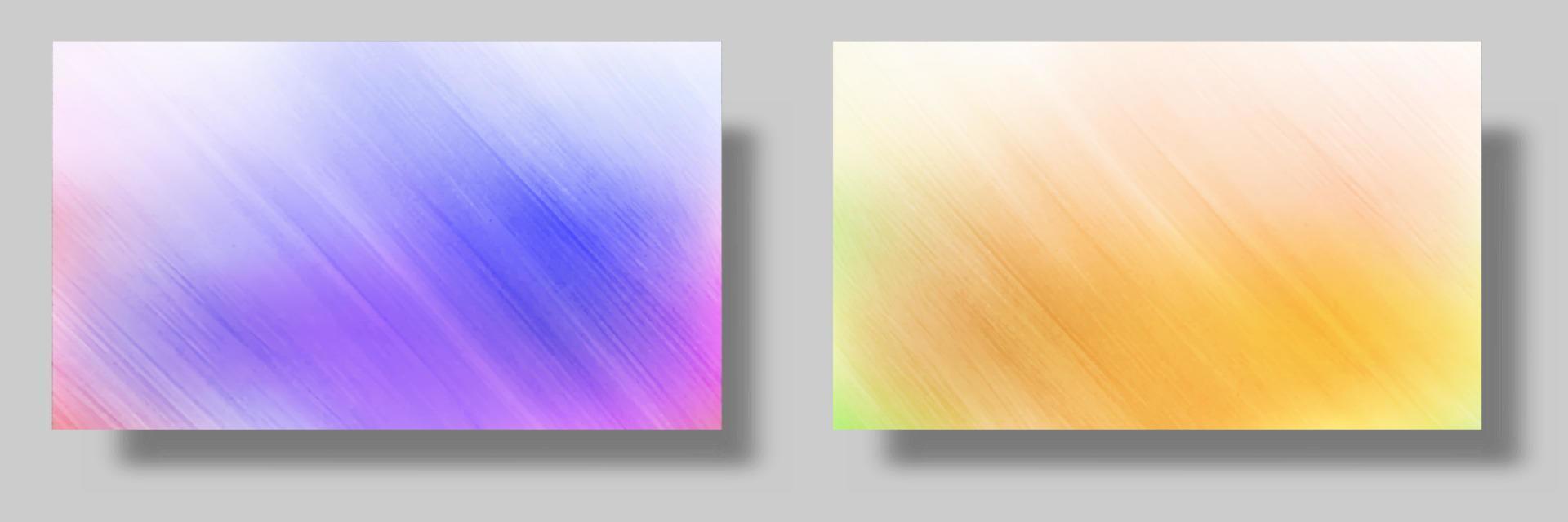 minimalistisk abstrakt bakgrund med skiva effekt på blå och orange färger vektor