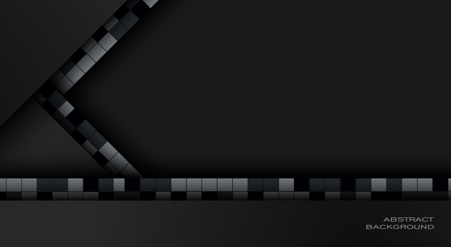 elegant svart premie abstrakt bakgrund vektor