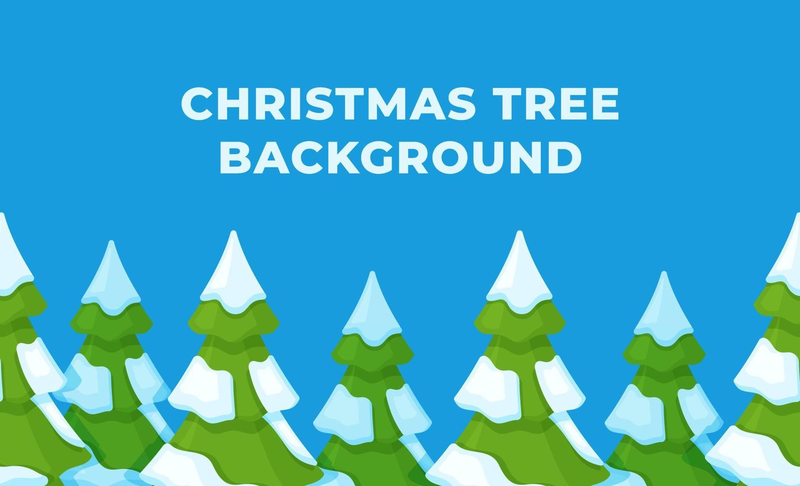 Vektor-Illustration eines Weihnachtsbaum-Hintergrunds. weihnachtskarte. neujahrskonzept. vektor