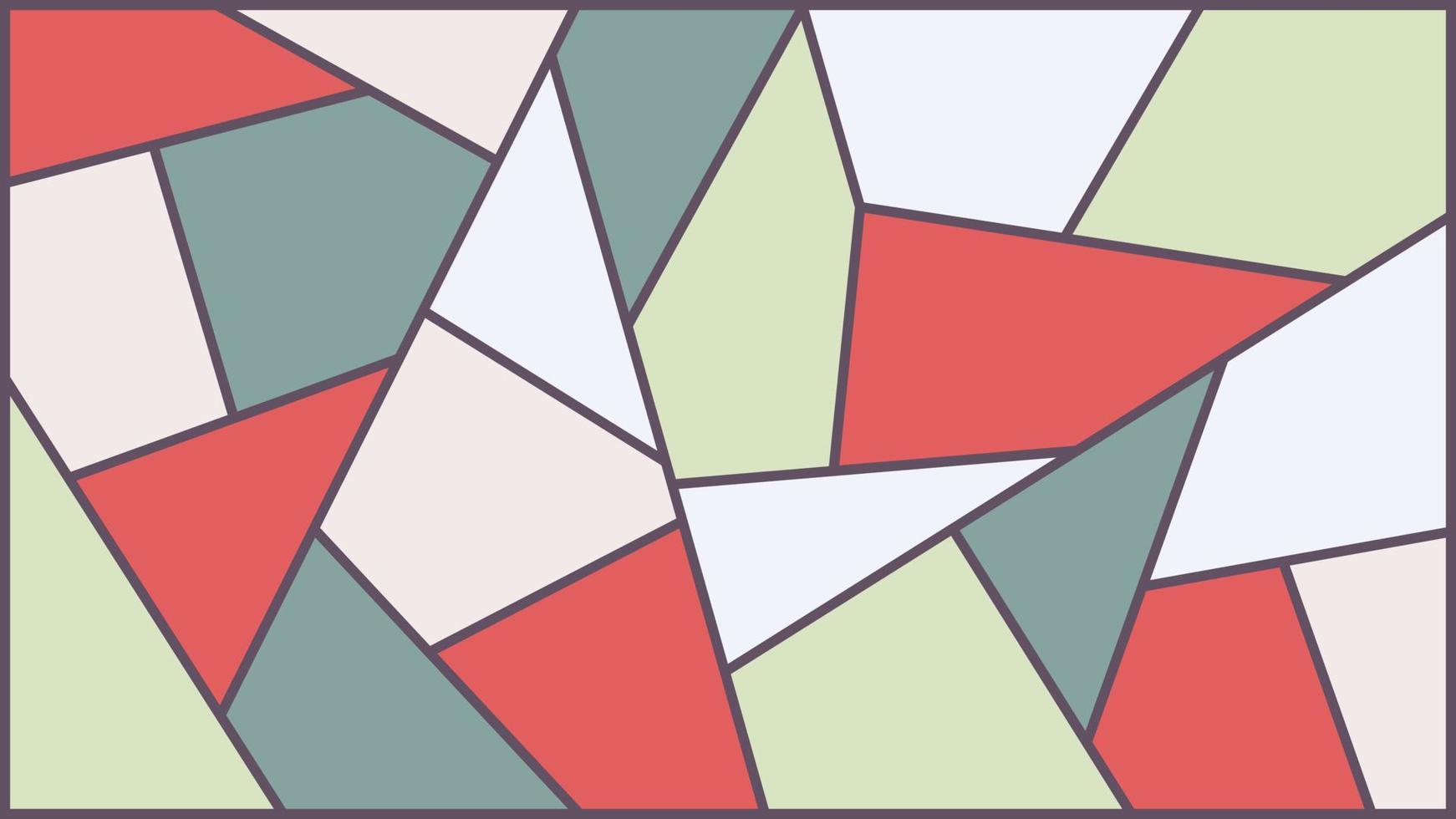 abstrakter Mosaikhintergrund vektor