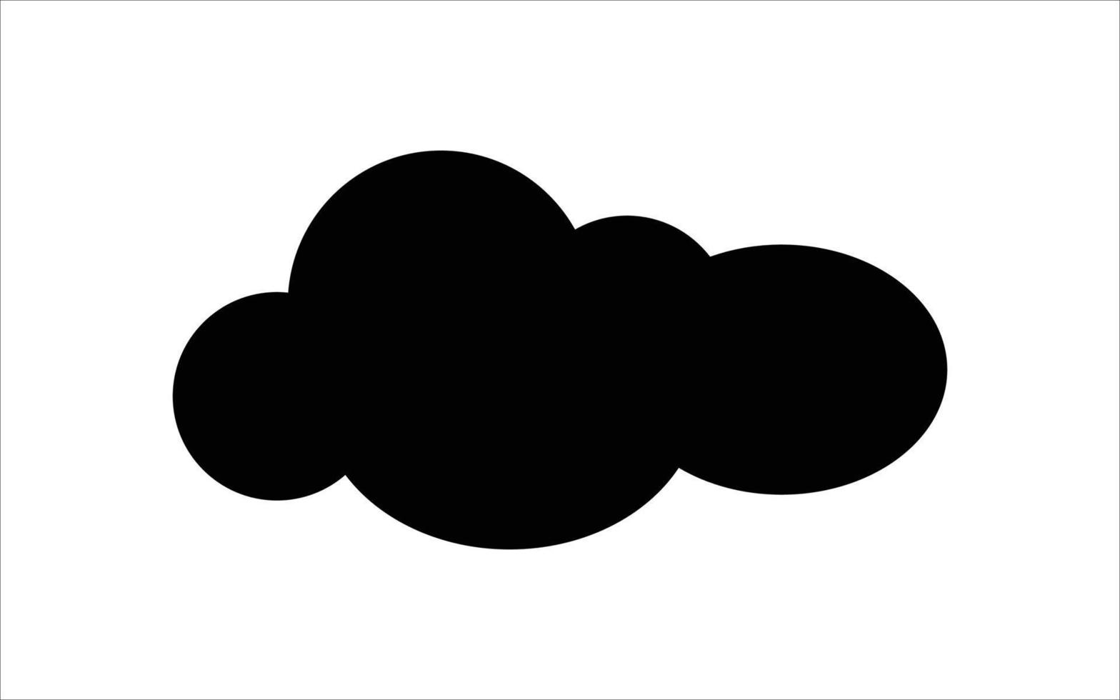 Wolken Himmel neun Symbol Symbol Illustrator Design vektor