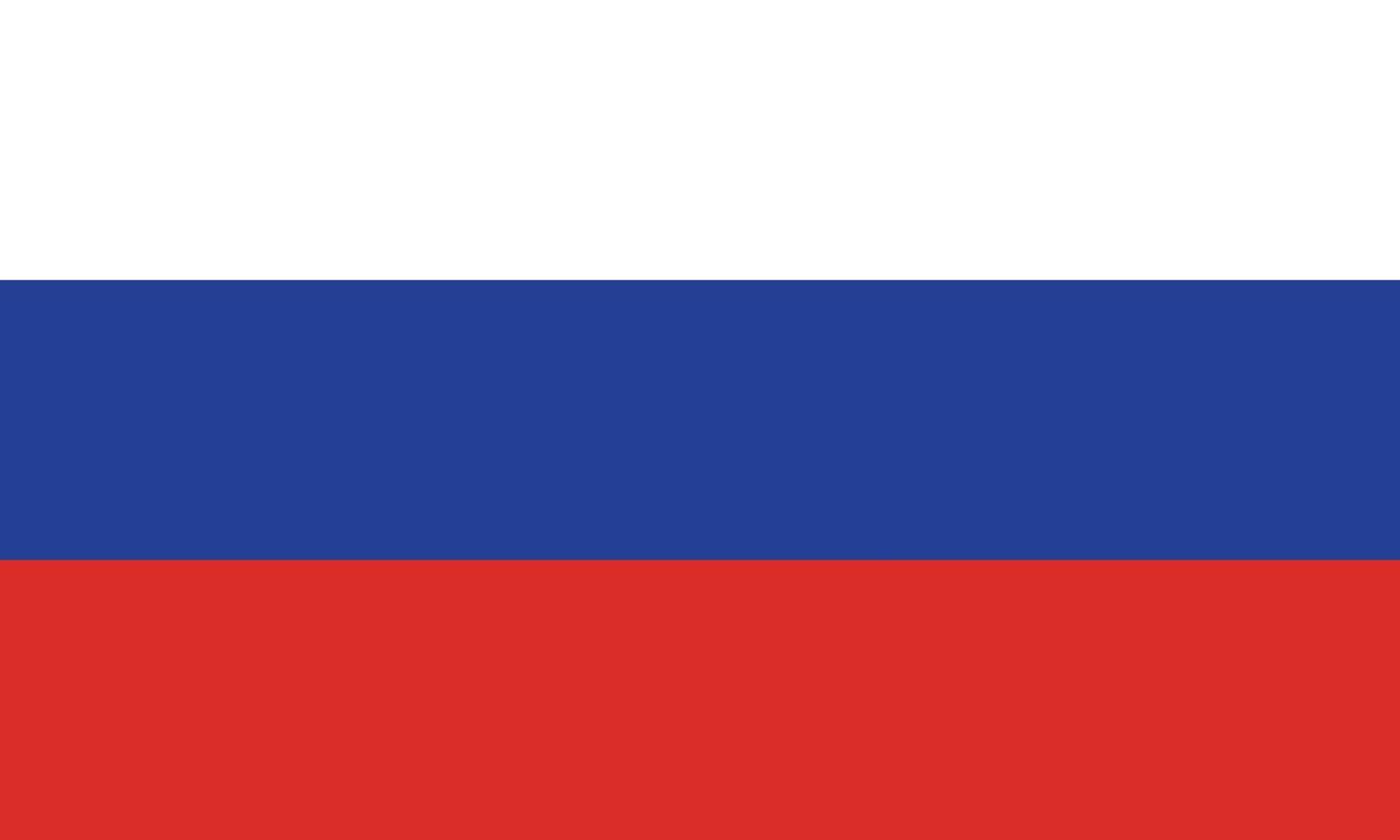 nationalflagge von russland vektorillustration. Russische Flagge vektor