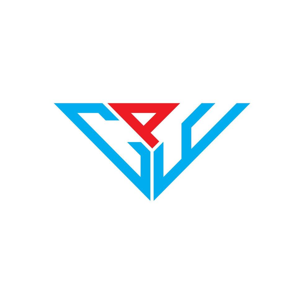 cpy Letter Logo kreatives Design mit Vektorgrafik, cpy einfaches und modernes Logo in Dreiecksform. vektor