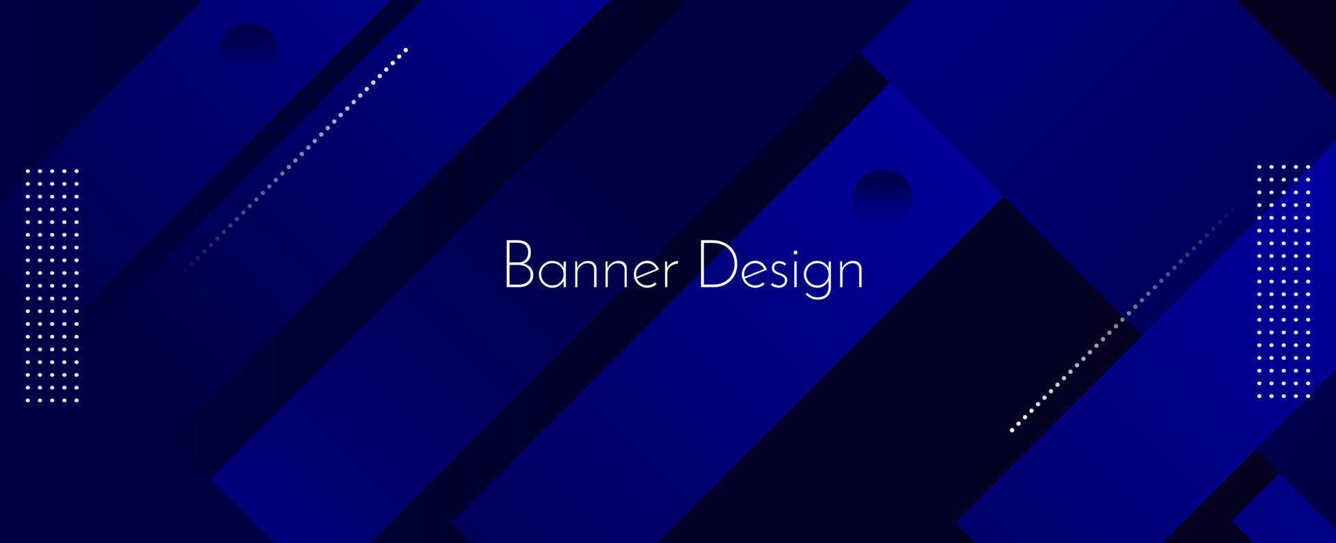 abstrakte geometrische moderne dekorative Design Banner Muster Hintergrund vektor