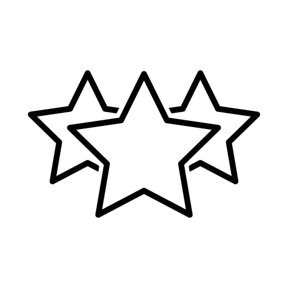 stjärna ikon vektor design mall
