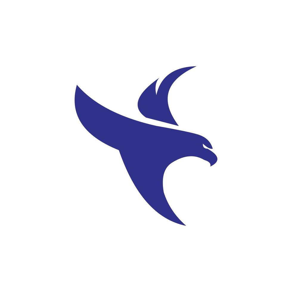 Abbildung Logo-Design Adler für Symbol vektor