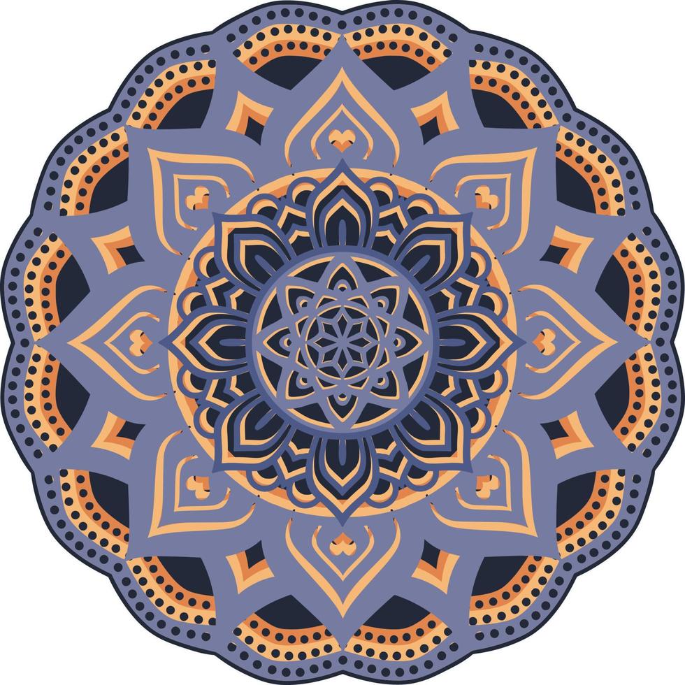 Mandala, 5 Schichten, perfekt für einen Laserschneider vektor