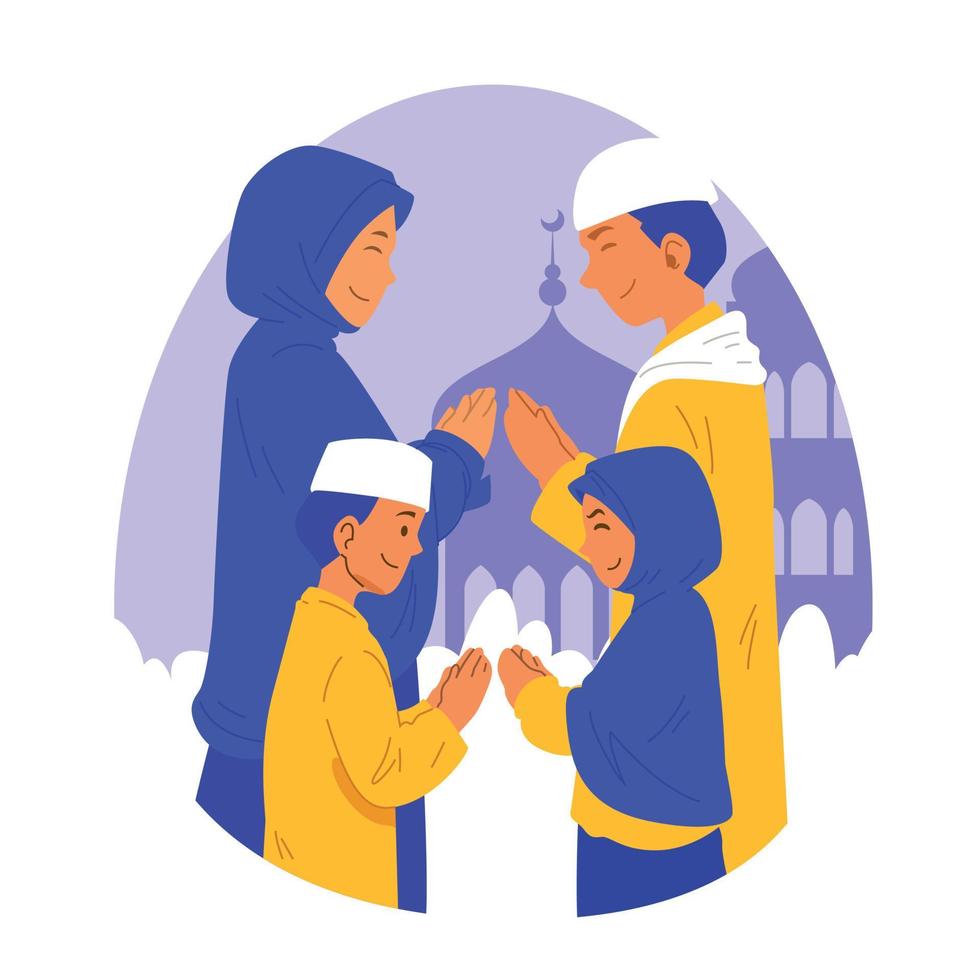 ramadhan mubarak-illustration vektor