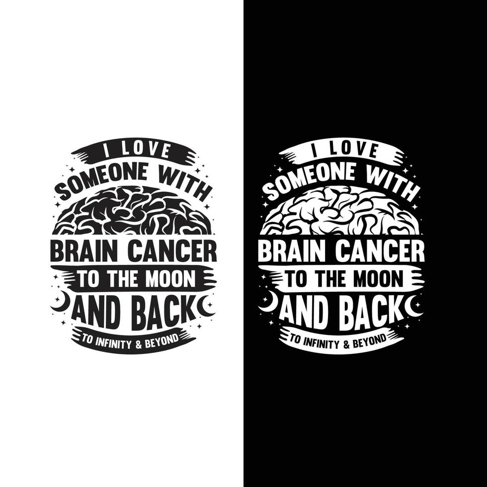 hjärncancer medvetenhet t-shirts nära mig, vektor