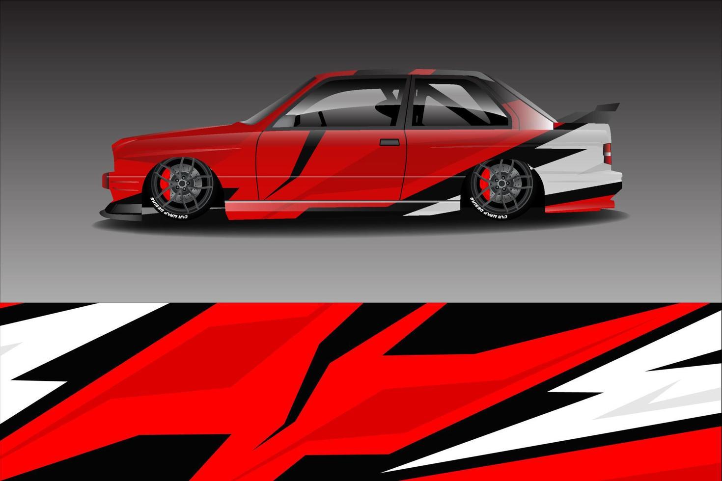 racing bil livery koncept cool vektor