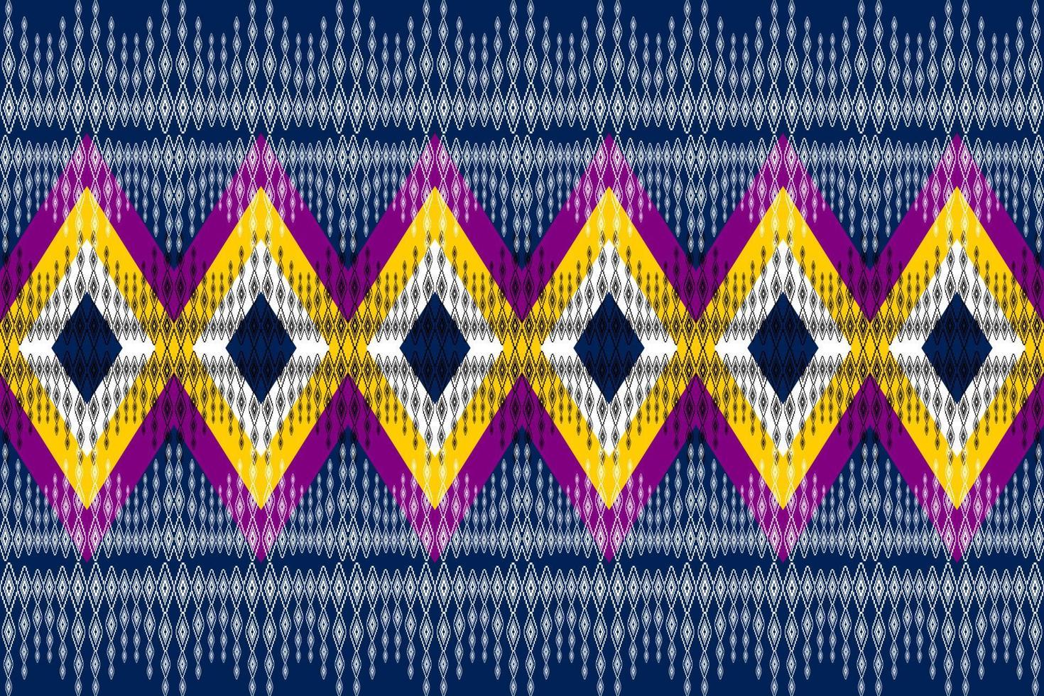 geometriska etniska orientaliska sömlösa mönster traditionell design vektor