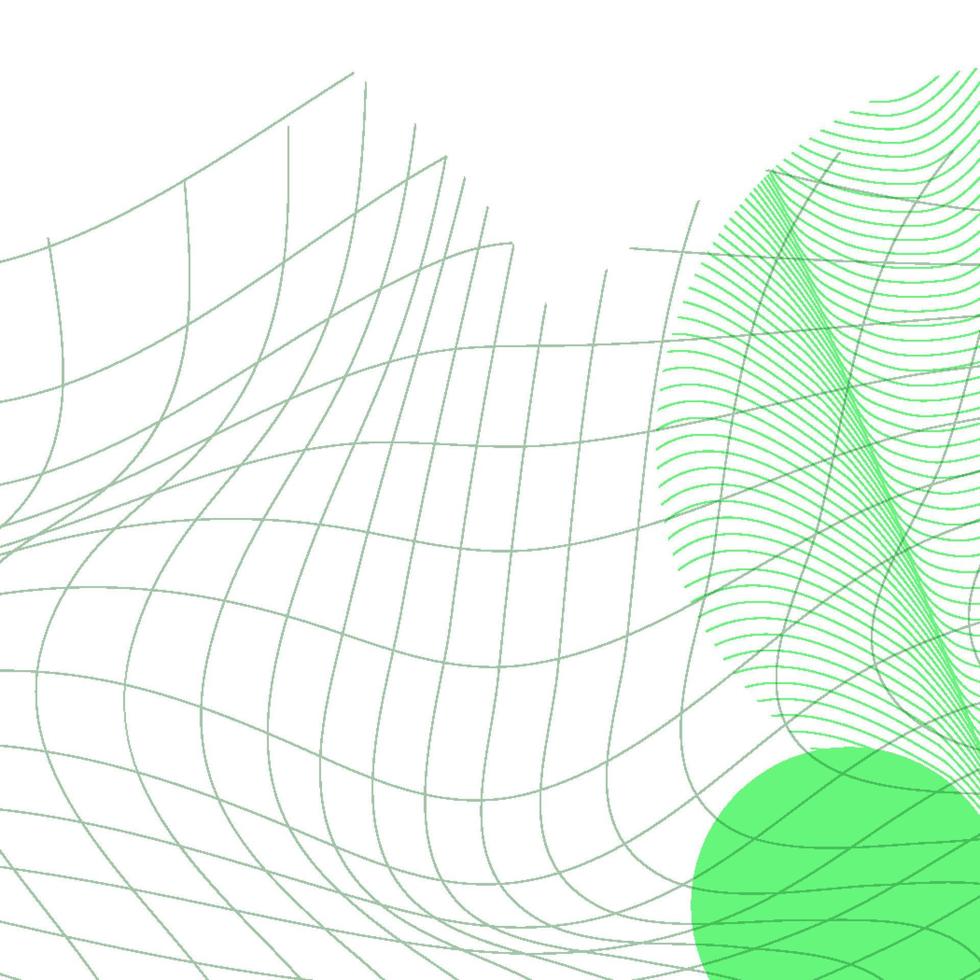 flacher abstrakter glitched generativer kunsthintergrund mit geometrischer komposition neo memphis. konzeptionelle Darstellung von High-Tech-Cyberpunk-Technologien der Zukunft. Drahtgitter-Hintergrund vektor