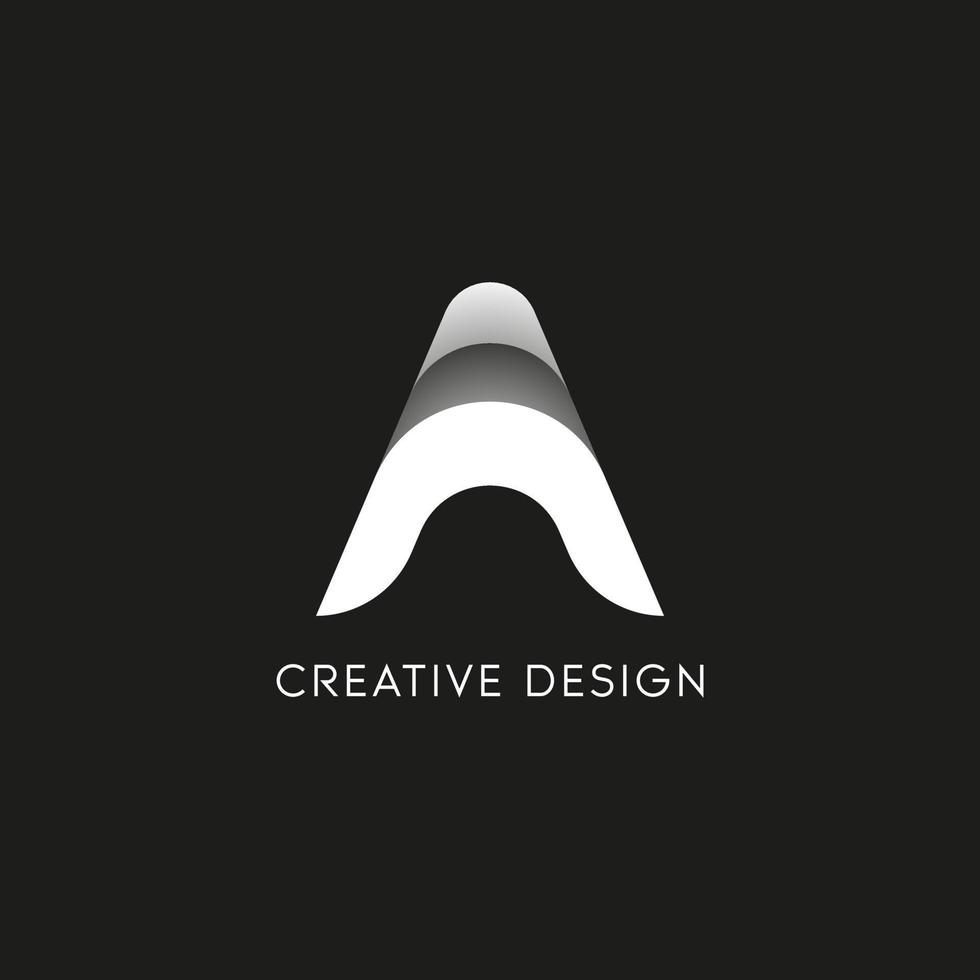 brev en logotyp design gratis vektor fil.