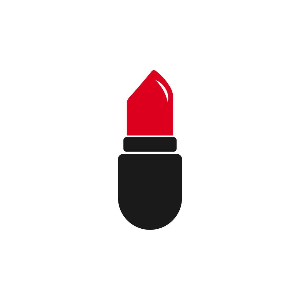lippenstift, lippenfarbe symbol illustration vektor