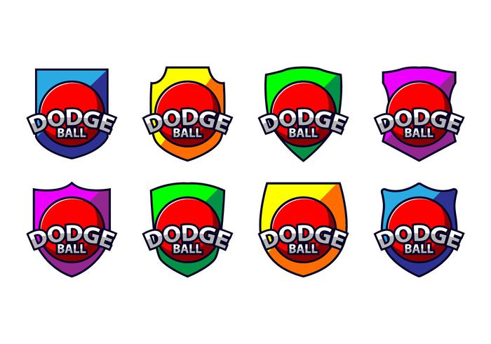 Free Dodge Ball Logo Vektor