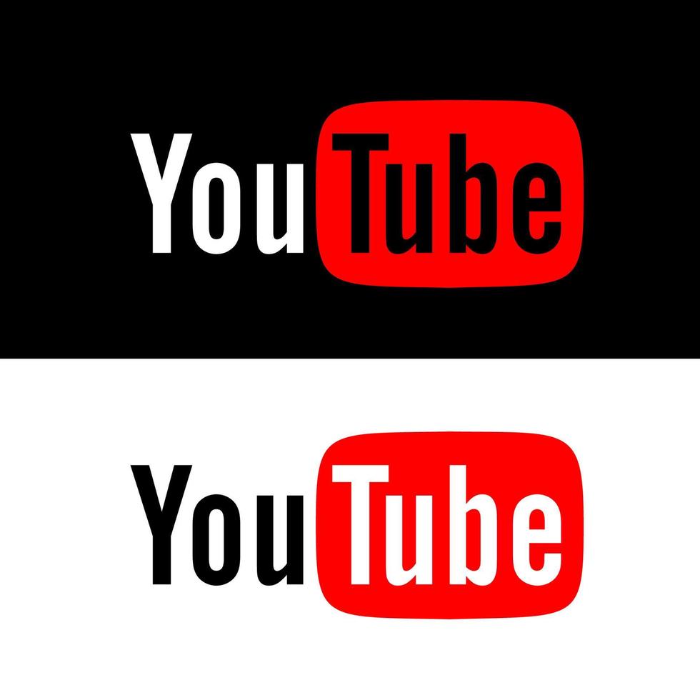 alter YouTube-Logo-Vektor vektor