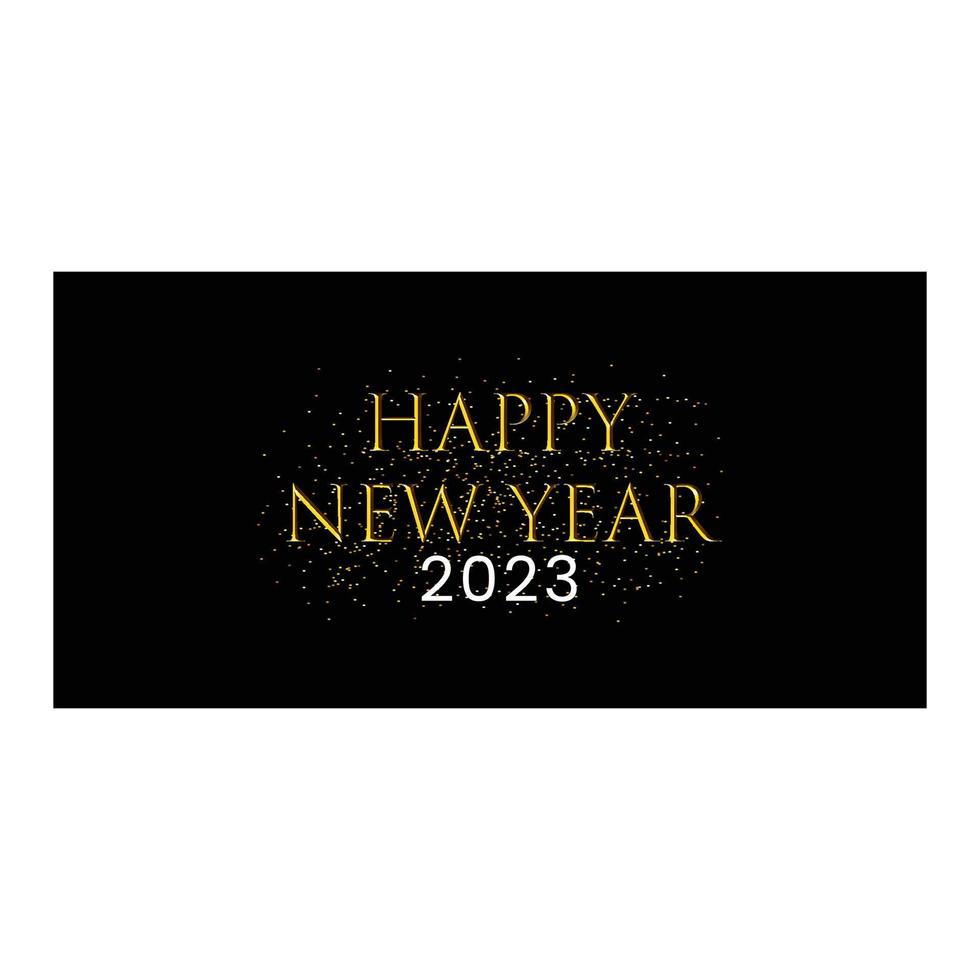 2023 gott nytt år bakgrund. banner med siffror från 2023. vektorillustration vektor