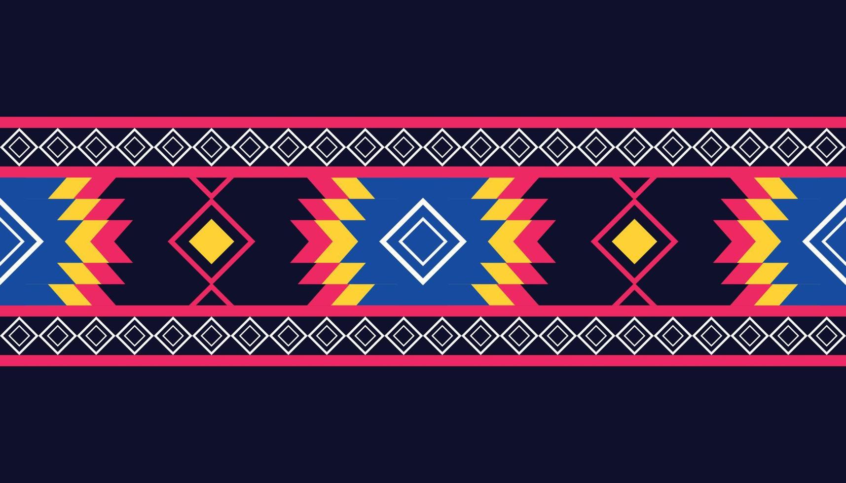 geometrisk etnisk mönster bakgrund. mönster för tapet, matta, omslag, tyg, textil- vektor