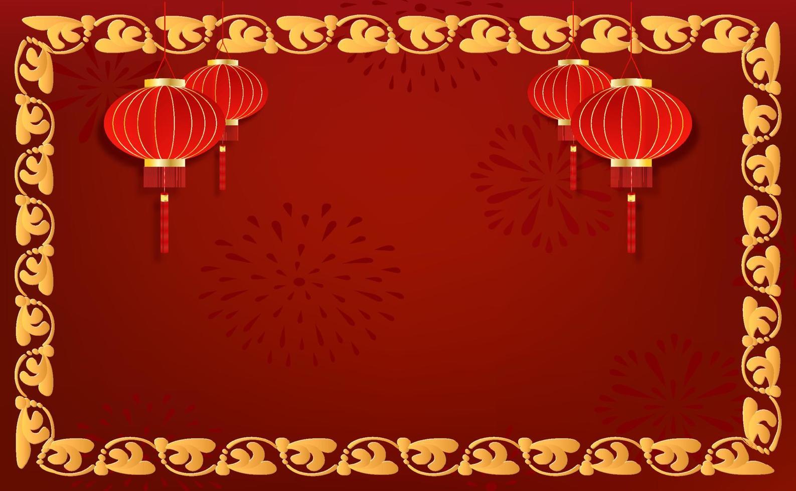 hintergrundtextur für das chinesische neujahr. vektor