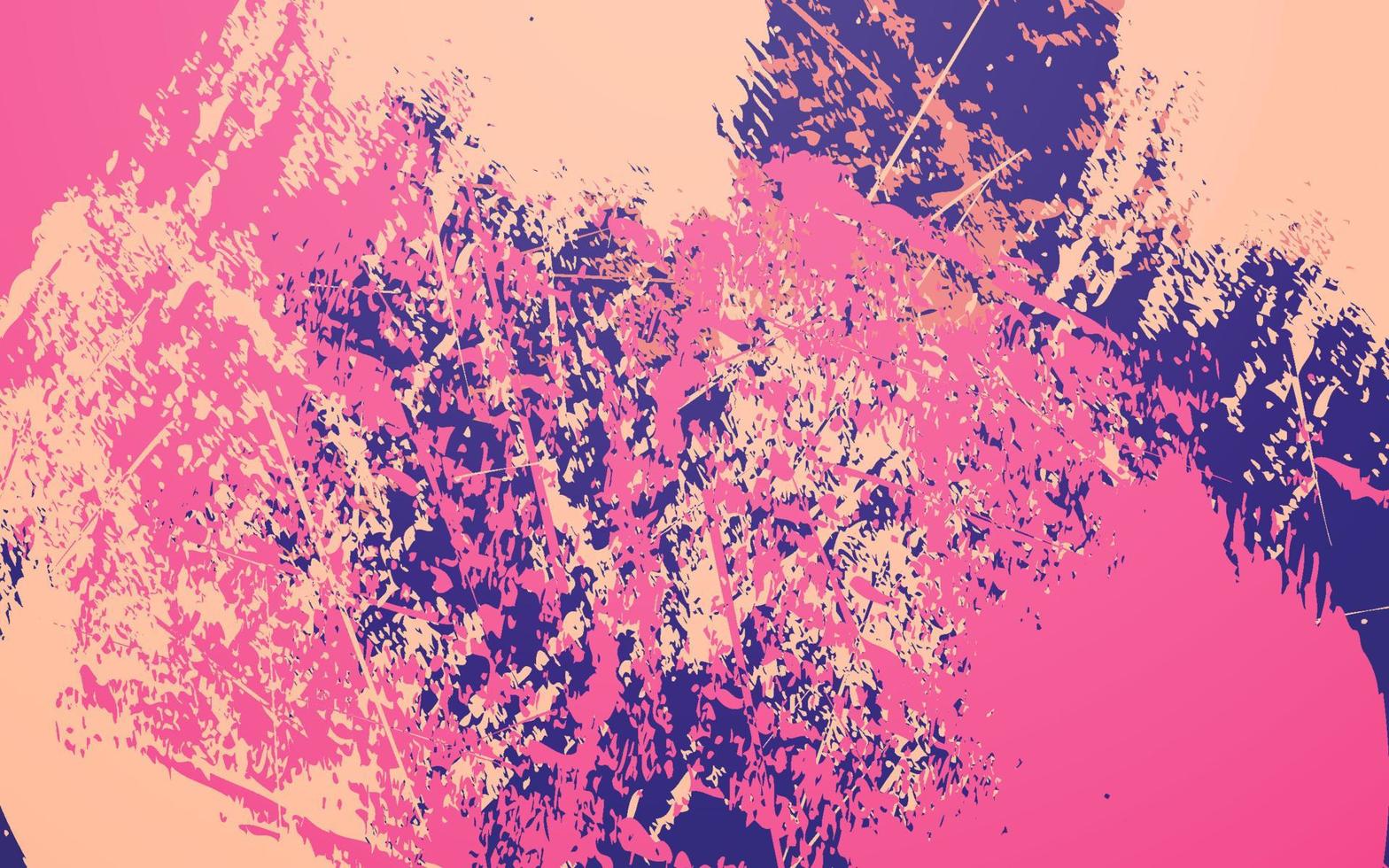 abstrakt grunge textur lila och rosa färger bakgrund vektor