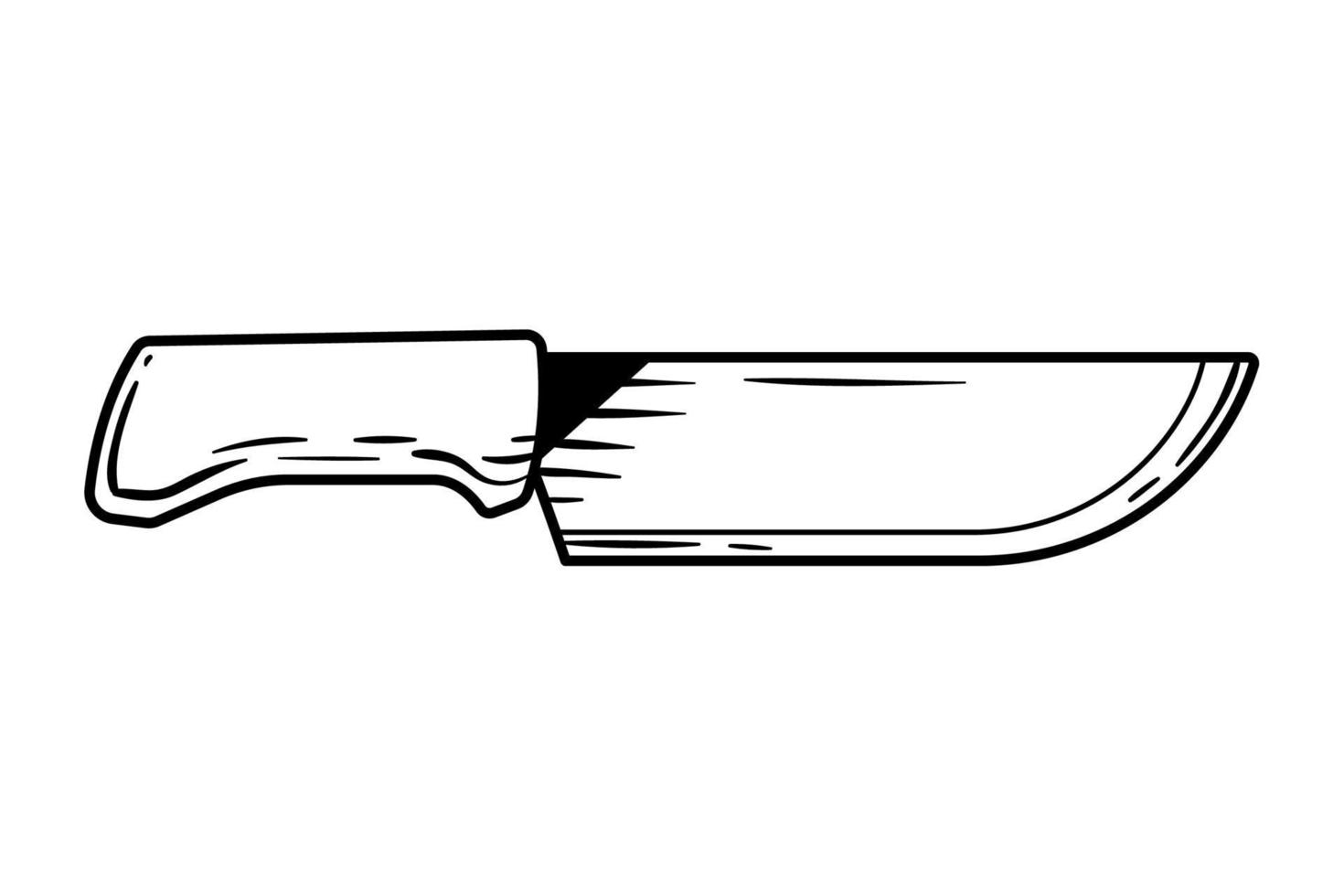Messer Utensil Küche vektor