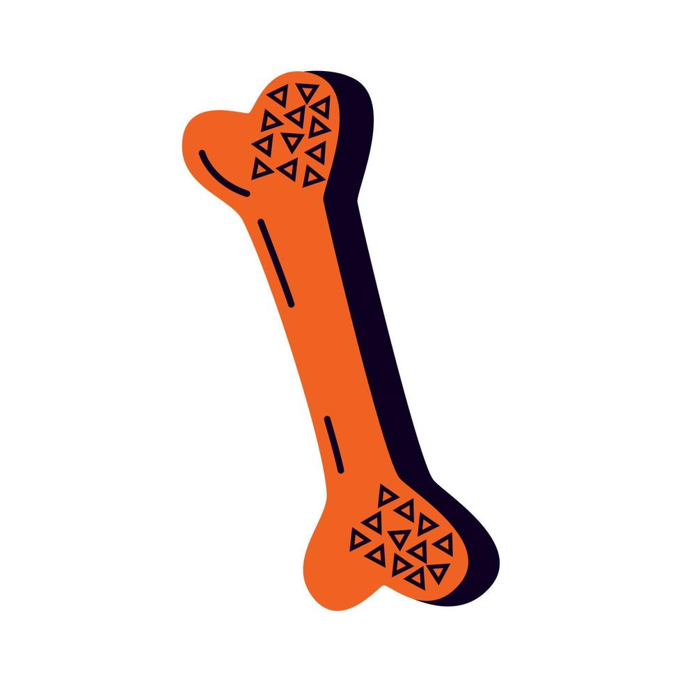 orange ben mänsklig vektor
