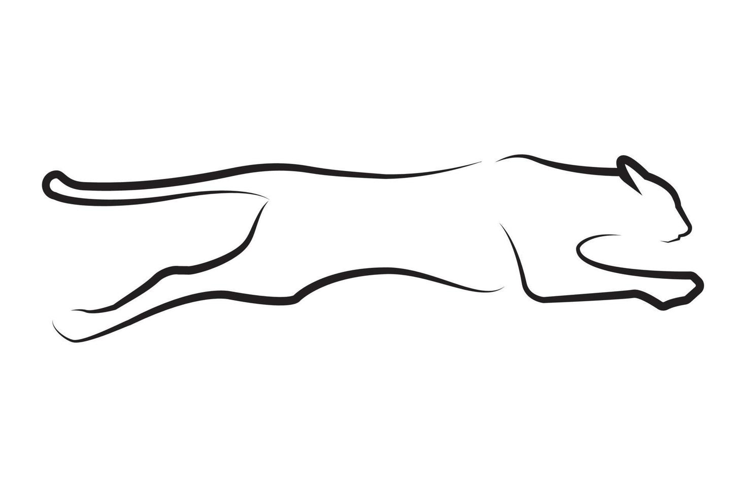 puma logotyp design vektor illustration