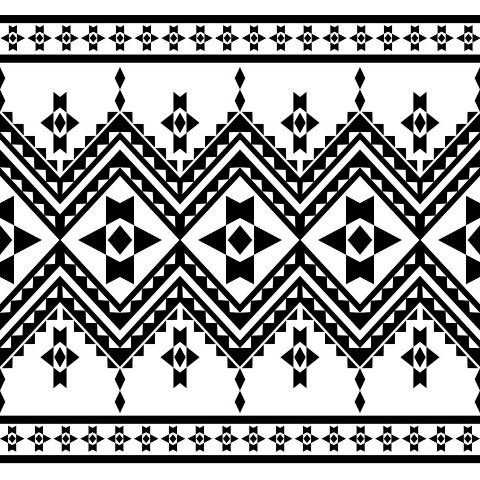 etnisk geometrisk mönster design för bakgrund eller tapet, gobeläng, halsdukar, broderi. vektor