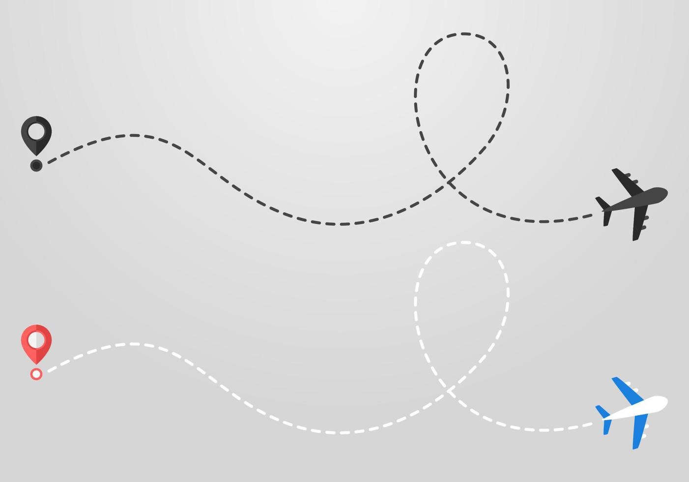 plan och Spår ikon på en vit bakgrund vektor
